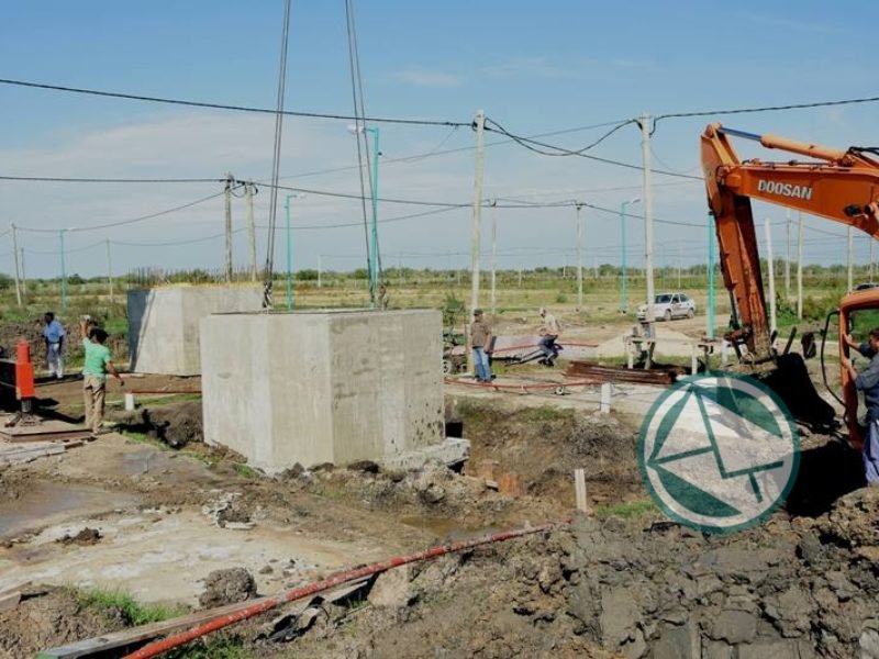 Colocaron cámaras cloacales en el barrio ProCreAr del Santa Teresita 03