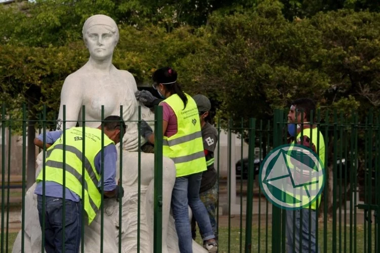 Renovación de la Plaza Olazabal de La Plata