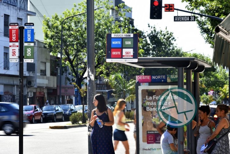 Desde este lunes 16 se modifican las paradas de la Avenida 7 desde plaza Italia a plaza Rocha