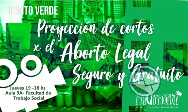 Proyección de Cortos por el Aborto Legal Seguro y Gratuito Proyección de Cortos por el Aborto Legal Seguro y Gratuito