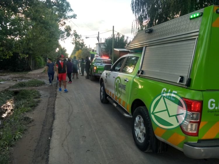 Asistencia de la Provincia a los afectados por las intensas lluvias