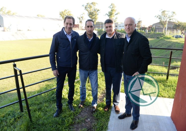 Garro recorrió y analizó los retenes hidráulicos de Vicente López Garro recorrió y analizó los retenes hidráulicos de Vicente López