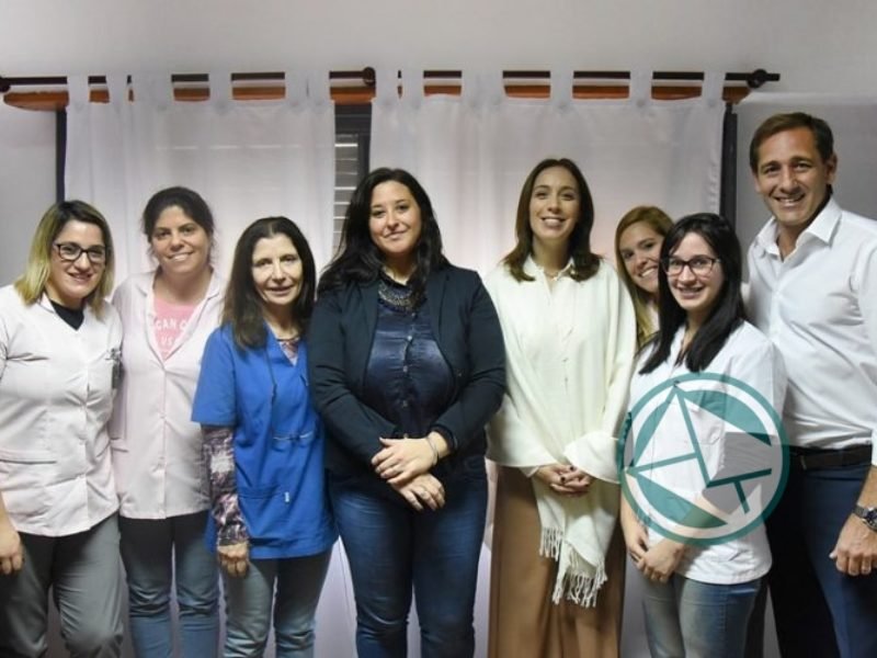 Garro y Vidal recorrieron el Centro Municipal de Atención Integral para la Mujer 03