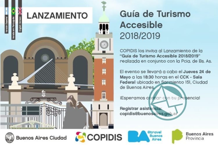 Se presentará la Guía de Turismo Accesible 2018/2019
