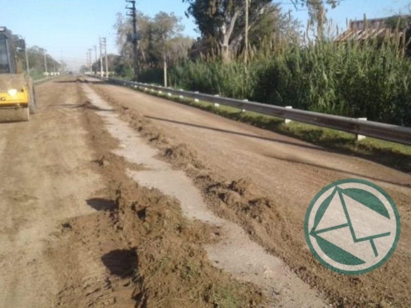 Tareas de mejorado sobre calle 66 y colocación de luminarias Tareas de mejorado sobre calle 66 y colocación de luminarias 2
