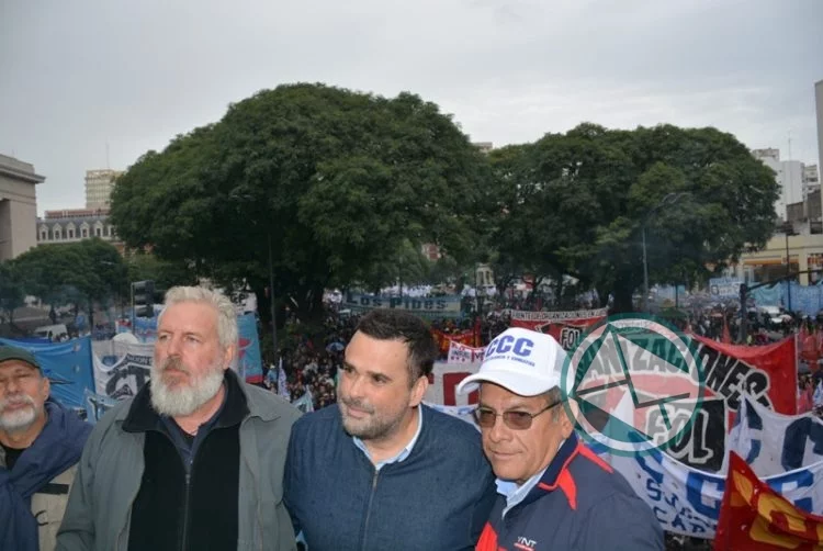 Aldereta de la CCC: "Vamos a pararle la mano a Macri, le mete la mano en el bolsillo a todo el pueblo"