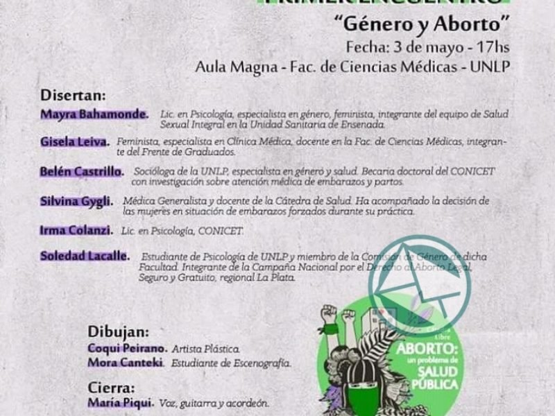 debate del aborto en la Facultad de Medicina 3