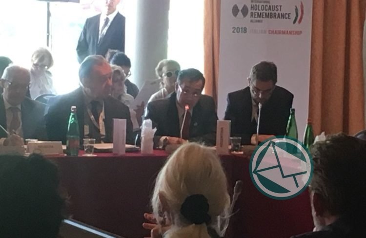 Finocchiaro respaldó la libertad de expresión frente a la Alianza por el Holocausto