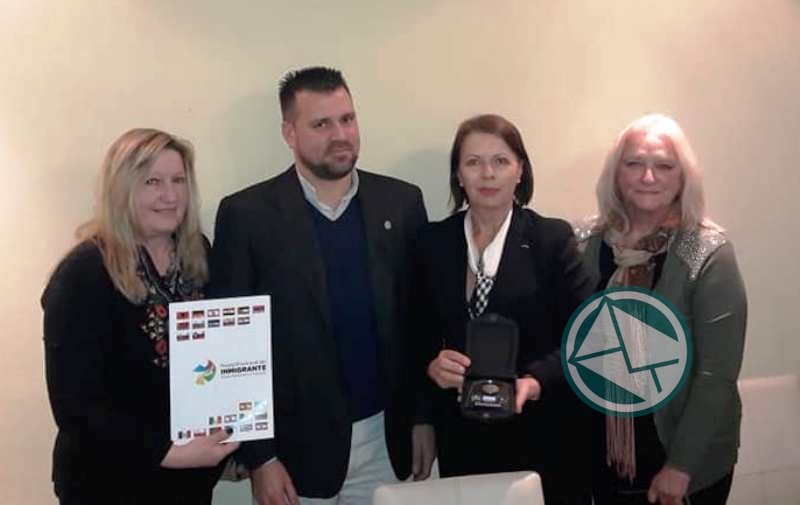 Reunión con la embajadora de la República de Eslovenia