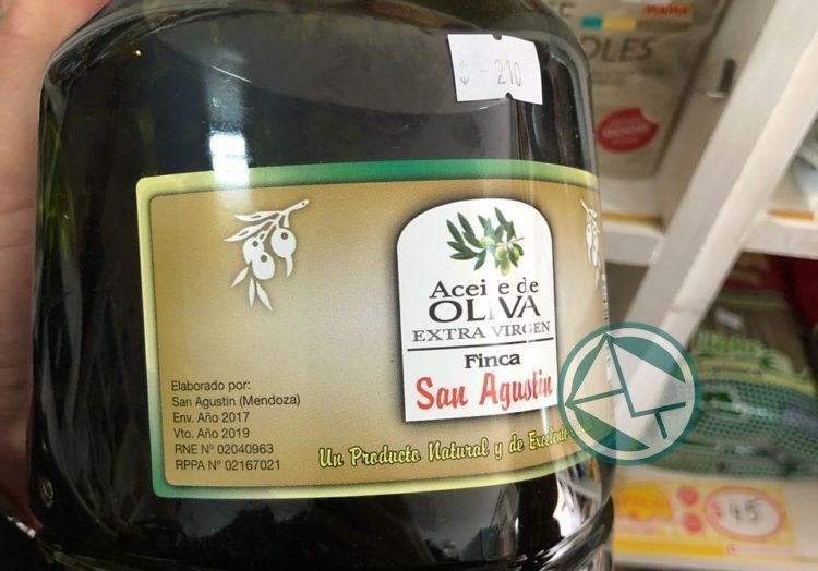 Decomiso en La Plata de aceilte de oliva no apto para el consumo