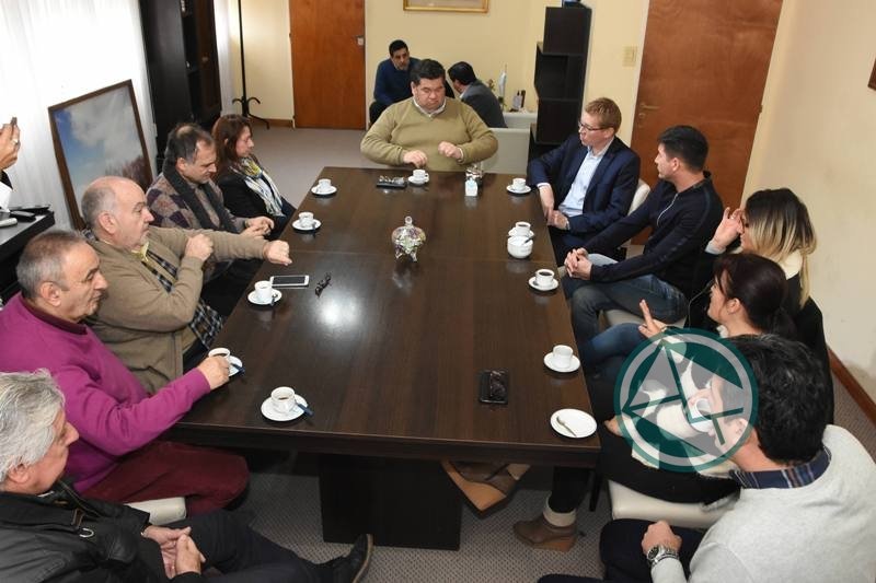 El presidente del Banco Provincia en reunión con Nedela, empresarios y emprendedores