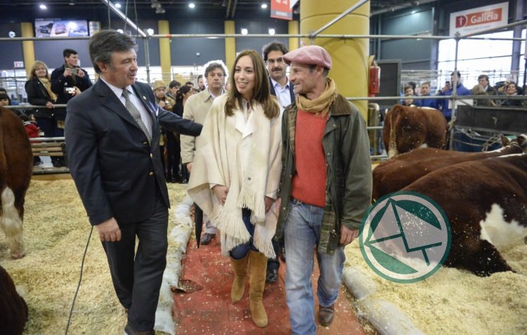 Vidal pasó por la Rural