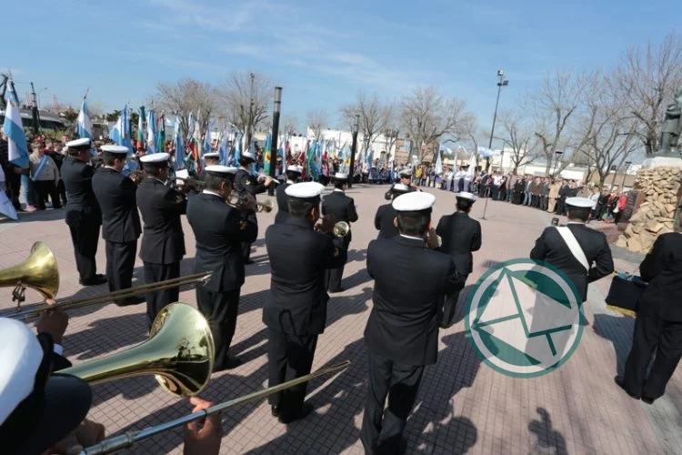 Acto en Ensenada por el paso a la inmortalidad del General San Martín