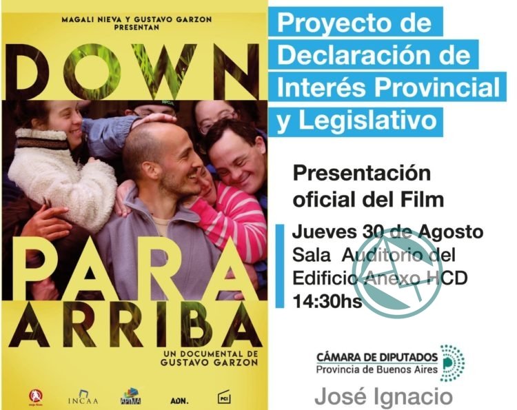 Presentación del documental “Down Para Arriba”