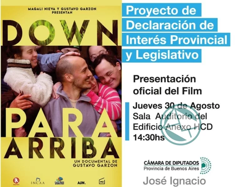 Presentación del documental “Down Para Arriba”