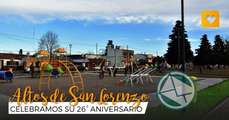 La localidad de Altos de San Lorenzo celebra sus 26 años