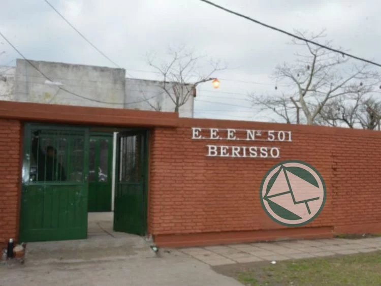 Trabajos del Municipio en la Escuela 501 del Barrio Obrero