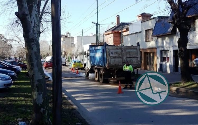 Secuestraron tres camiones por circular en una zona prohibida para tránsito pesado