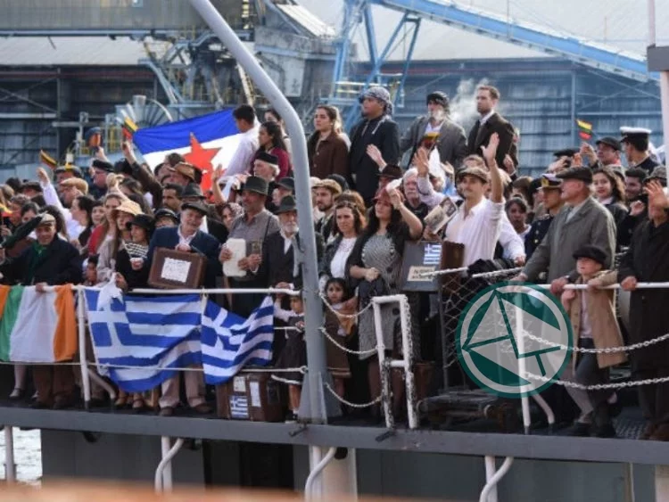 Arribo simbólico en el Puerto La Plata 01