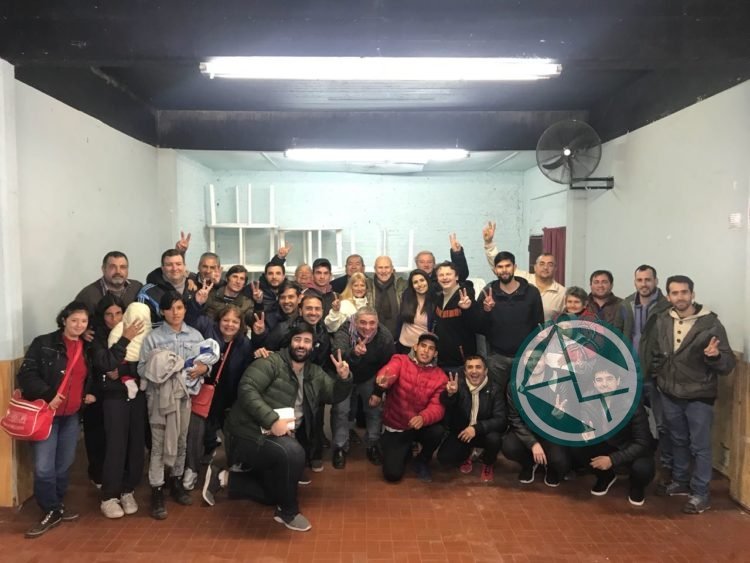 Reunión del PJ Platense en Villa Lenci