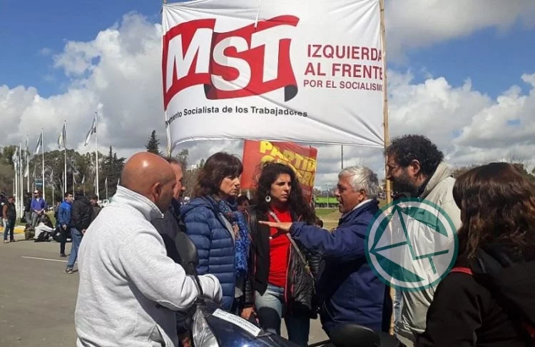 Ripoll y Cele Fierro del MST: “Luchan Astilleros, docentes, salud. Vidal se tiene que ir”
