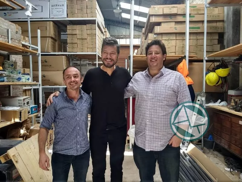 Tinelli en la empresa platense GoodEnergy: El motivo real de la visita