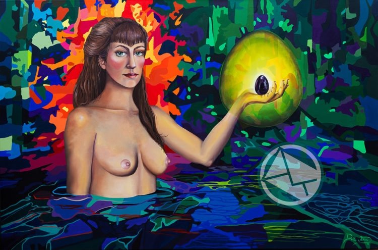 “Camino con corazón”: muestra de la artista plástica platense Florencia Della Védova