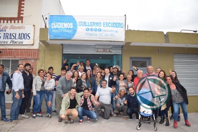 Escudero sigue inaugurando sus unidades básicas de cara a su precandidatura