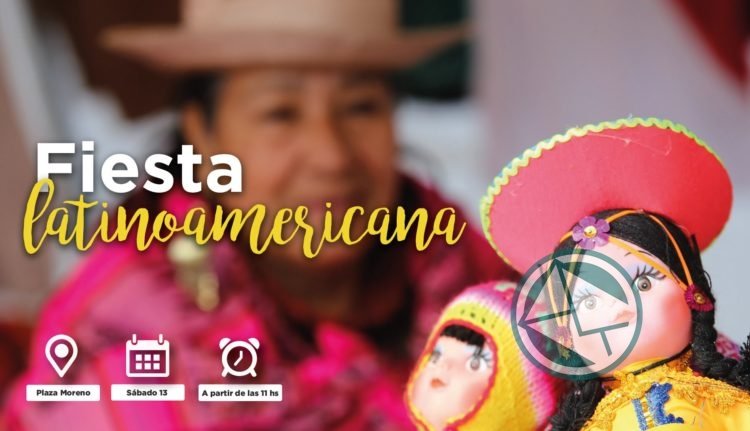 Primer Encuentro Cultural Latinoamericano a Plaza Moreno