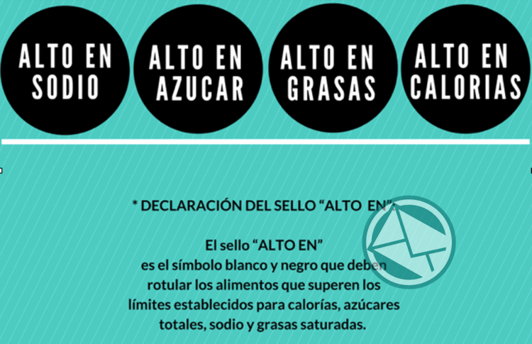 Impulsan poner sellos con advertencias en envases de golosinas, galletitas, snacks y bebidas