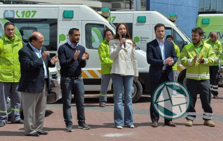 Vidal puso en marcha el SAME en Berazategui