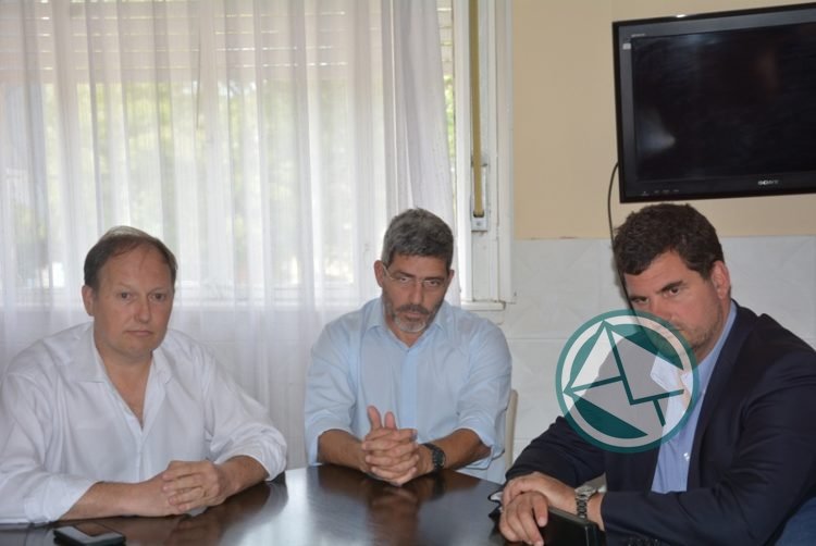 El Secretario de Seguridad Nacional Eugenio Burzaco en Berisso