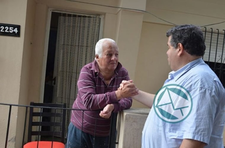Nedela recorrió la cuadra de 165 entre 24 y 25 que será pavimentada 03