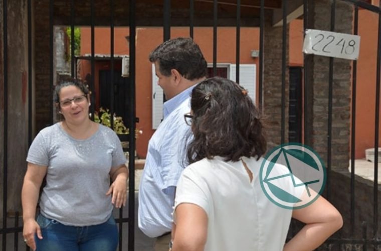 Nedela recorrió la cuadra de 165 entre 24 y 25 que será pavimentada 04