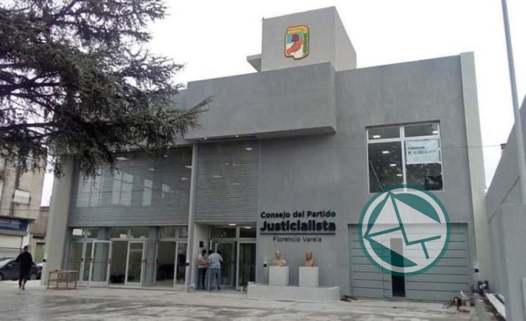 Se inauguró la sede del Partido Justicialista de Varela hecha por manos cooperativas