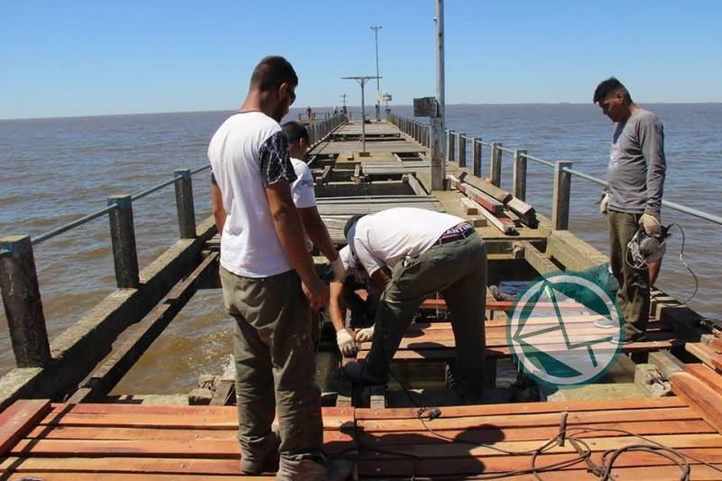 Puesta en valor del espigón de pescadores del Camping del STME