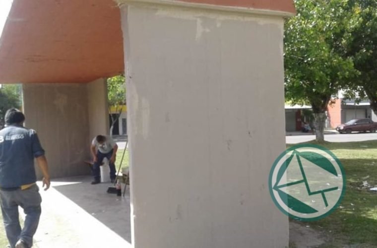 Tareas generales en barrios de la Delegación Zona II Refugio 1