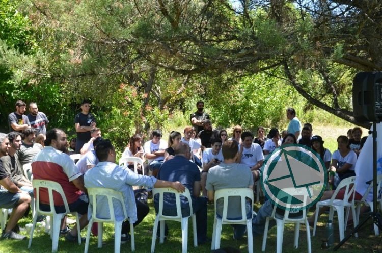 Plenario Regional de La Cámpora en Berisso