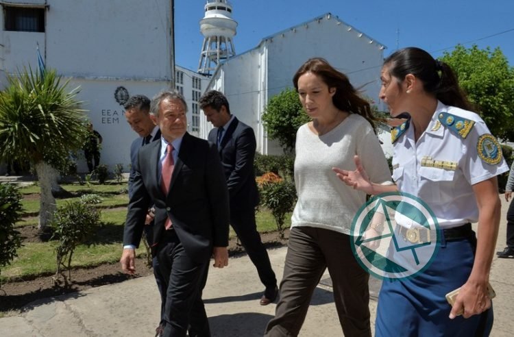 Vidal pasó por los talleres de la Unidad Penitenciaria de Olmos