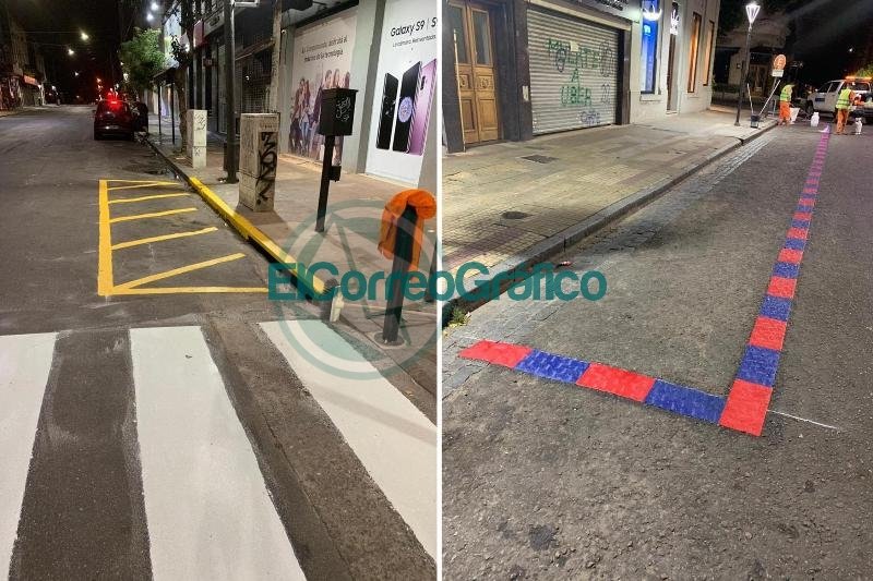 Mejoramiento de la infraestructura vial en los centros comerciales de La Plata