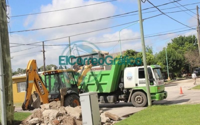 trabajos en calle 34 de 124 a 126 en Villa Castell 02