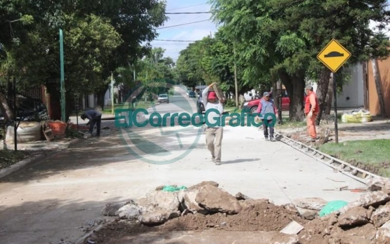 trabajos en calle 34 de 124 a 126 en Villa Castell 03