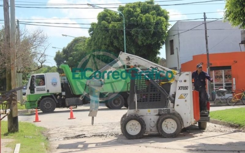 trabajos en calle 34 de 124 a 126 en Villa Castell 04