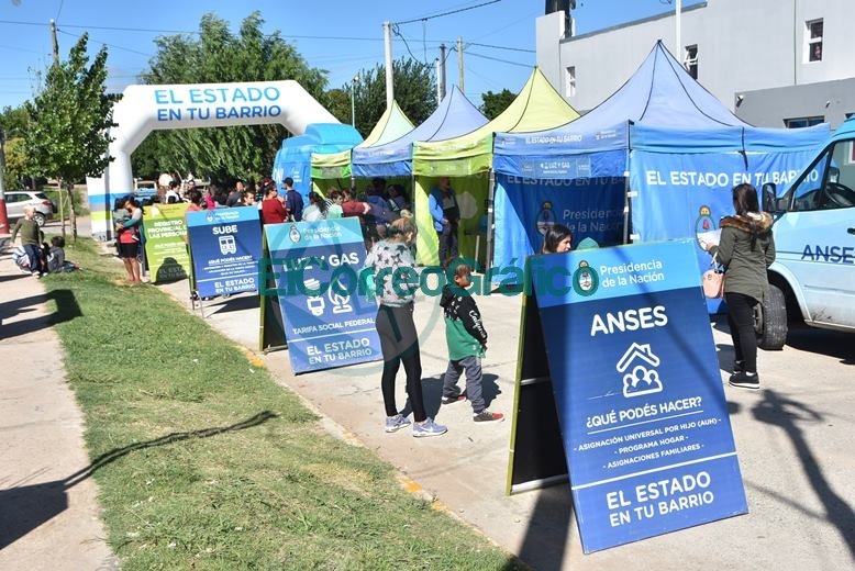 “El Estado en Tu Barrio” funcionará hasta el viernes en Villa Progreso