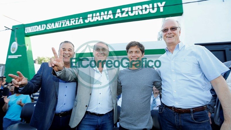Inauguración del centro de salud en Punta Lara