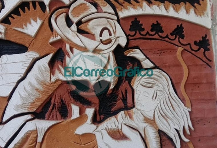 Mural en el Cuartel Central de los Bomberos refleja su trabajo comunitario 3