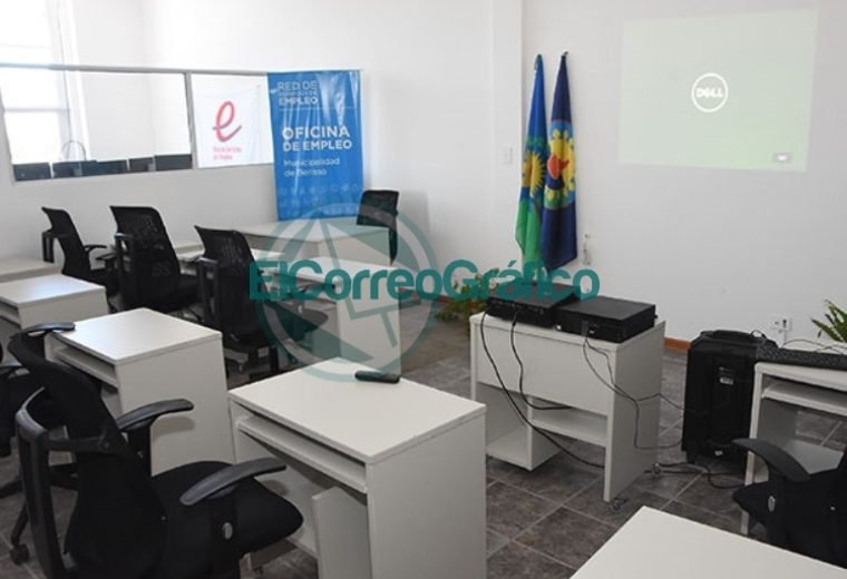Nuevas salas de capacitación para la Oficina de Empleo de Berisso 2