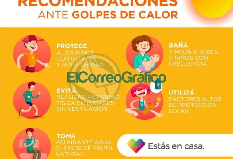Recomendaciones del Municipio de La Plata por los pronósticos de altas temperaturas 2
