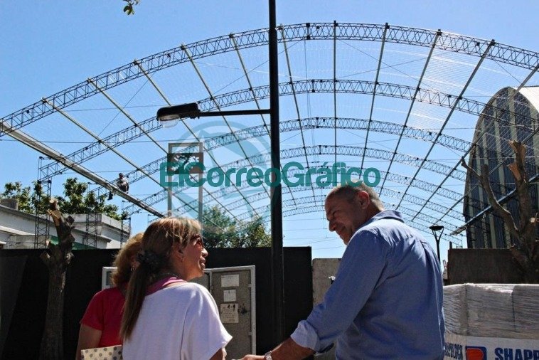 Secco pasó por todas las obras que se están realizando en Ensenada