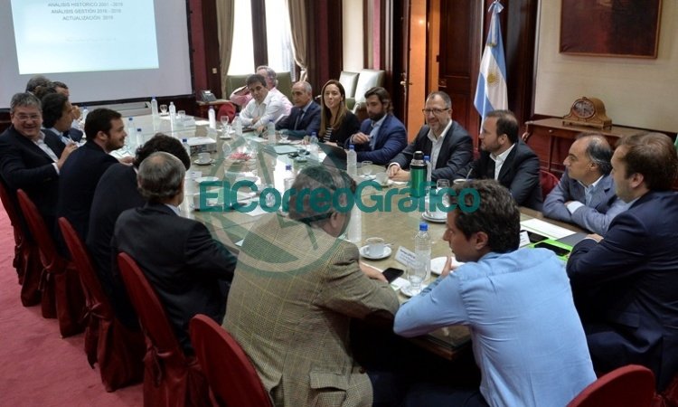 Reunión del Gabinete bonaerense en la Casa de Gobierno